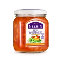 Фасоль в томатном соусе с овощами, Нежин, 450 г