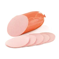 Fleischwurst - Ljubitelskaja, halbgeräuchert, Schweinefleisch, Tri Porosenka, 500 g