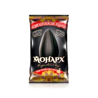 Семечки подсолнечные, жареные, чёрные, XXL, Монарх, 350 г