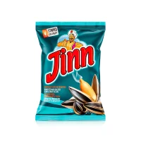 Sonnenblumenkerne mit Meersalz, gestreift, geröstet, Jinn, 150 g
