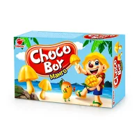 Печенье - Грибочки, Choco Boy, со вкусом манго, Orion, 40 г