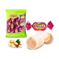  Карамель - Коралл, с ореховой начинкой, Рахат, 150 г