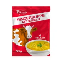 Rindersuppe mit Nudeln, Bazar, 58 g