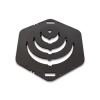 Ring sechseckig für Utschag 12 L aus 4 mm Stahl