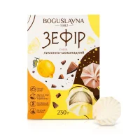 Zefir mit Zitronen und Schokoladengeschmack, Bohuslavna, 230 g