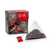 Schwarzer Tee - Forest Dream, mit Himbeer- und Heidelbeergeschmack, Tess, 20 х 1,8 g