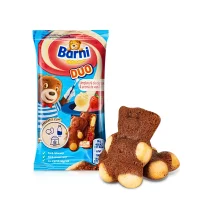 Пирожное - Барни, с клубнично-ванильным вкусом, 30 г