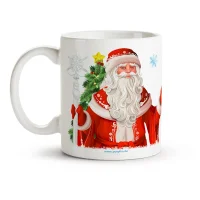 Tasse - Weihnachtsmann 2026, promo, Keramik, 330 ml