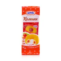 Biskuitringe mit Erdbeergeschmack, Kovis, 240 g