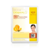Tuch-Gesichtsmaske, mit Kollagen und Vitaminkomplex, Dermal, 23 g