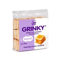 Zwieback aus Weizenmehl, mit Knoblauch, Grinky, 135 g