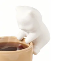 Kühler für Tee und Speisen Kühlkätzchen - CoolCat, weiß