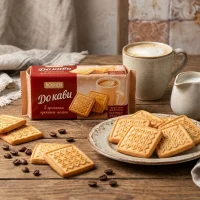Печенье - К кофе, со вкусом топленого молока, Roshen, 185 г