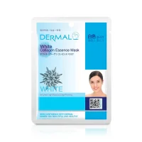 Tuch-Gesichtsmaske, mit Kollagen und weißer Maulbeere, Dermal, 23 g