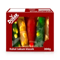 Orientalische Süßigkeiten - Rachat-Lukum klassik, mit Erdnüssen, 200 g
