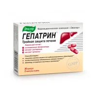 Гепатрин, Эвалар, 30 капсул