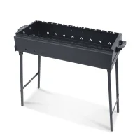 Klappgrill SchaschlykOFF 80 für 14 Spieße, Stahl 2 mm