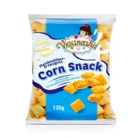 Подушечки кукурузные с начинкой со вкусом сгущённого молока, Вкусняша, 135 г