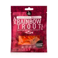 Forellenfiletsstücke, getrocknet und gesalzen, Sea Snacks, 30 g 