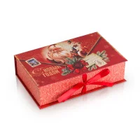 Box in Buchform - Post vom Weihnachtsmann, 20 x 12,5 x 5 cm