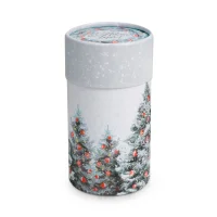 Geschenkbox-Röhre - Neujahrswunder, Karton, 8 x 14,5 cm