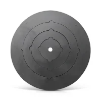 Herdplatte, Stahl 4 mm, für КазаноFF-Ofen Ø 40 cm - Herddurchmesser 43 cm, 4 Ringe