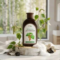 Shampoo - Teer, zur Haarstärkung, Golden Pharm, 250 ml