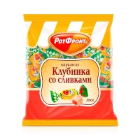 Карамель - Клубника со сливками, 250 г