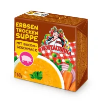  Суп гороховый в брикетах, со вкусом бекона, Хозяюшка, 160 г