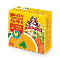 Суп гороховый в брикетах, со вкусом курицы, Хозяюшка, 160 г