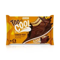Biskuitschnitte - Too Cool Choco Fest, mit Schokoladengeschmack, Roshen, 6 Stk. 270 g
