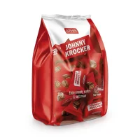 Конфеты вафельные - Johnny Krocker choco, начинкой с какао, в глазури, Roshen, 350 г