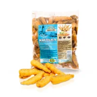 Baltische Sprotten ohne Kopf, gebratene, panierte, Kapitan, 500 g