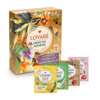 Grüner Tee Set - Assorti, 4 Sorten, Lovare, 64 g