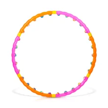 Hula Hoop mit Massagekugeln, 6-tlg, 1,2 kg, Ø 98 cm