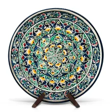 Ляган - КараКалам R5, Риштан керамика, Ø 37 см