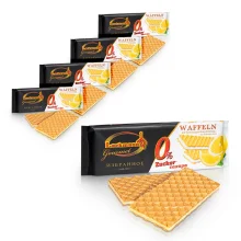 Waffeln - mit Zitronengeschmack, zuckerfrei, 5 х 150 g