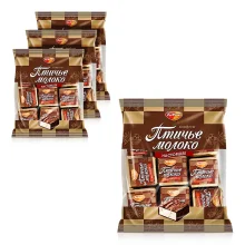 Konfekt - Ptitschje Moloko, mit Sahne-Vanillegeschmack, Rot Front, 4 х 225 g Konfekt - Ptitschje Moloko, mit Sahne-Vanillegeschmack, Rot Front, 4 х 225 g