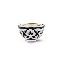 Schale - Pachta im Gold, Porzellan, rund, Ø 8 см