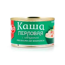 Каша перловая с говядиной, 400 г