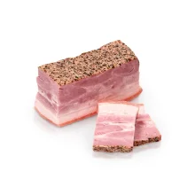 Schweinebauch - Osobaja, mit Knoblauch, gepökelt, Germes, 350 g