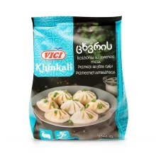 Khinkali mit Lammfleisch, vorgegart, VICI, 350 g Khinkali mit Lammfleisch, vorgegart, VICI, 350 g