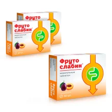 Фрутослабин, Витамир, 30 таблеток, 3 уп.