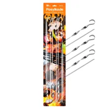 Шампуры - Posylka, нержавеющая сталь 1,5 мм, 50 см, 6 шт.