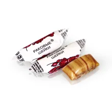 Hartkaramellen - Rakowye schejki, mit Kakao- und Mandelfüllung, 300 g