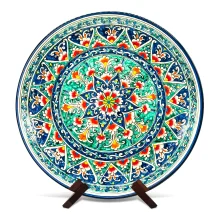 Ляган - КараКалам R3, Риштан керамика, Ø 37 см