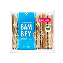 Kekse - Bambusstäbchen mit Milchgeschmackfüllung, 250 g