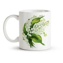 Tasse - Design Maiglöckchen, Keramik, 330 ml