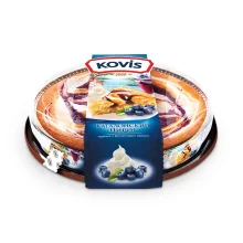 Biskuitkuchen mit Joghurt-Heidelbeer-Füllung, 400 g