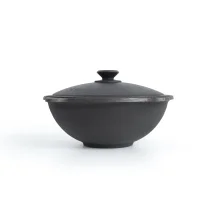 Kasan aus Gusseisen, Deckel aus Aluminiumguss, Flacher Boden, 4,5 l, Ø 31,2 cm